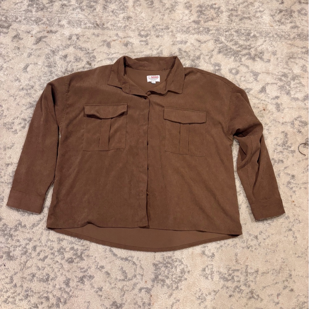 CI SONO brown corduroy jacket